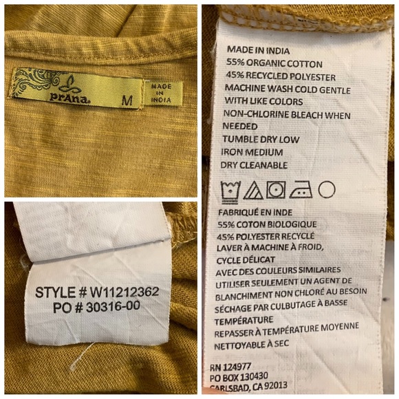 Prana top EUC - Picture 4 of 5